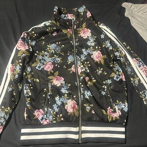 Rose patterned jacket